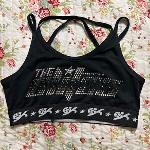 GK ALL STAR BANDED CROP TOP Size S/M “The Elites”